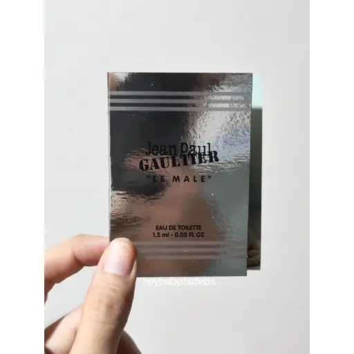 JPG Le Male EDT Sample Perfume - 1.5ml