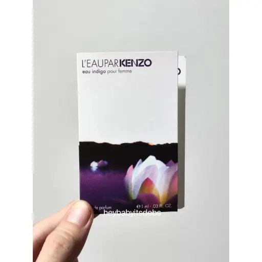 Kenzo Eau Indigo (For Women) Sample Perfume - 1ml