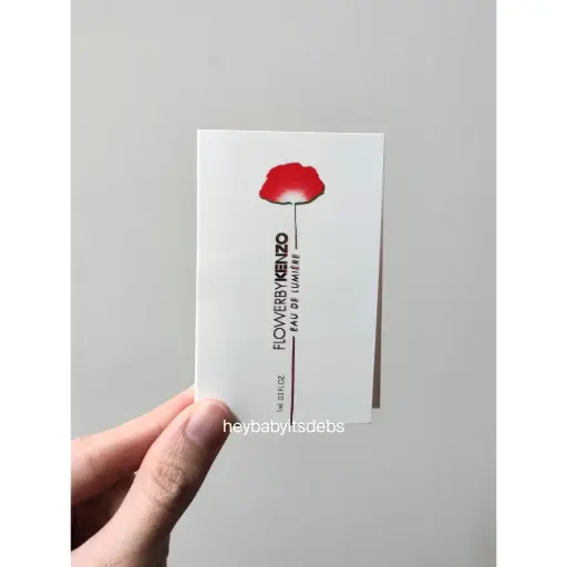 Kenzo Flower Eau de Lumiere Sample Perfume - 1ml