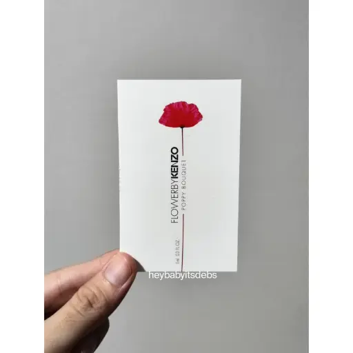 Kenzo Flower Poppy Bouquet Sample Perfume - 1ml