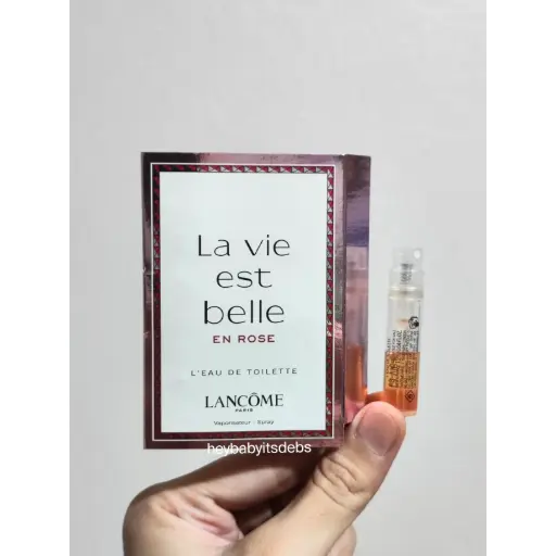 Lancome La Vie Est Belle En Rose EDT Sample Perfume - 1.2ml