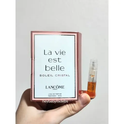 Lancome La Vie Est Belle Soleil Cristal Sample Perfume - 1.2ml