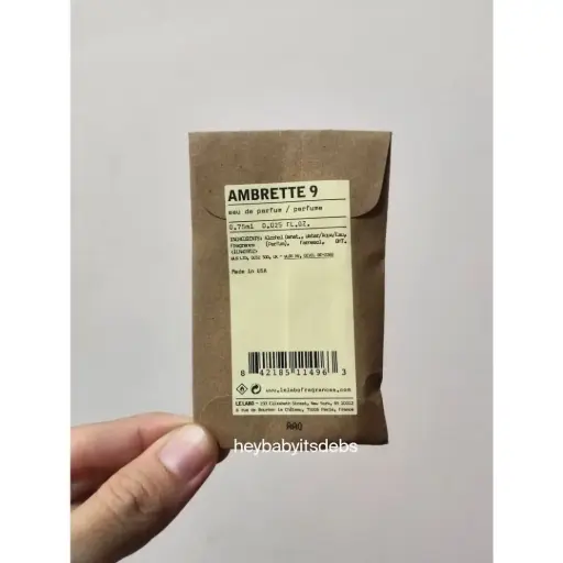 Le Labo Ambrette 9 Sample Perfume - 0.8ml