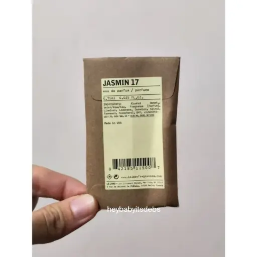 Le Labo Jasmin 17 Sample Perfume - 0.8ml