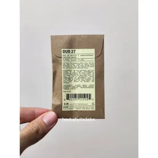 Le Labo Oud 27 Sample Perfume - 0.8ml