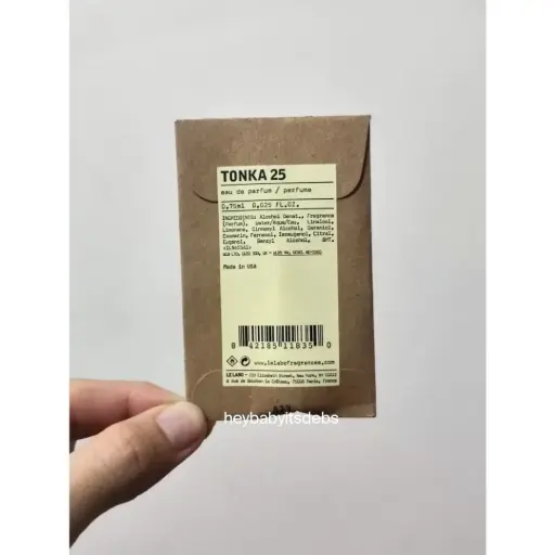 Le Labo Tonka 25 Sample Perfume - 0.8ml