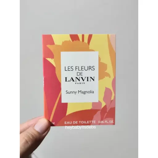 Les Fleurs de Lanvin Sunny Magnolia Sample Perfume - 2ml