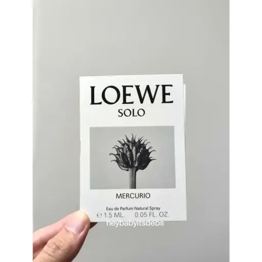 Loewe Solo Mercurio EDP Sample Perfume - 1.5ml