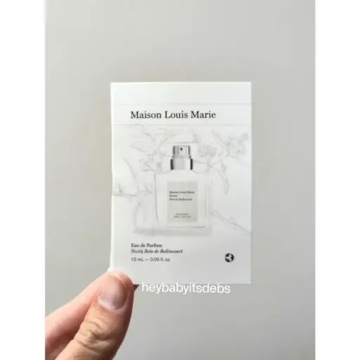 Maison Louis Marie No. 4 Bois de Balincourt EDP Sample Perfume - 1.5ml