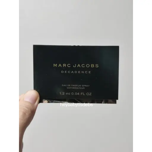 Marc Jacobs Decadence Sample Perfume - 1.2ml