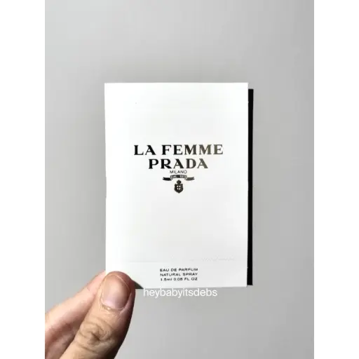 Prada La Femme EDP Sample Perfume - 1.5ml