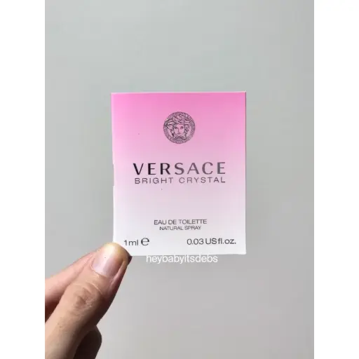 Versace Bright Crystal EDT Sample Perfume - 1ml