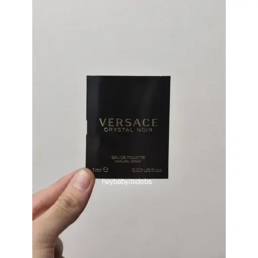 Versace Crystal Noir EDT Sample Perfume - 1ml