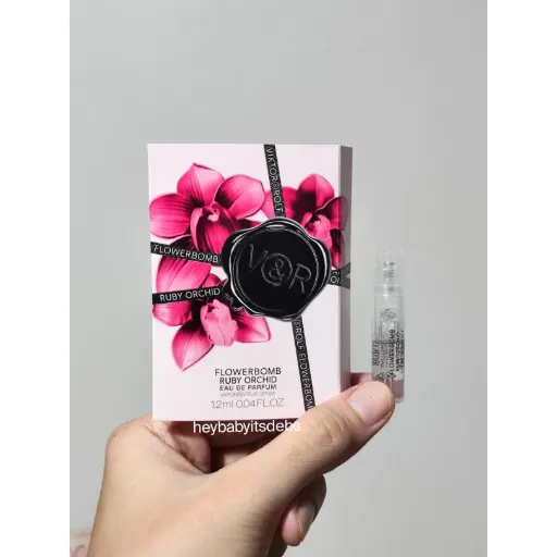 Viktor & Rolf Flowerbomb Ruby Orchid EDP Sample Perfume - 1.2ml
