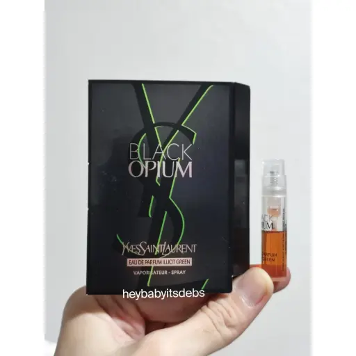 YSL Black Opium EDP Illicit Green Sample Perfume - 1.2ml