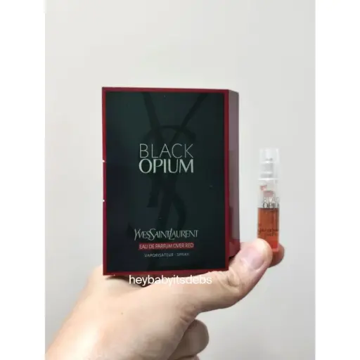 YSL Black Opium EDP Over Red Sample Perfume - 1.2ml