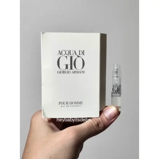 Giorgio Armani Acqua di Gio EDT Sample Perfume - 1.2ml