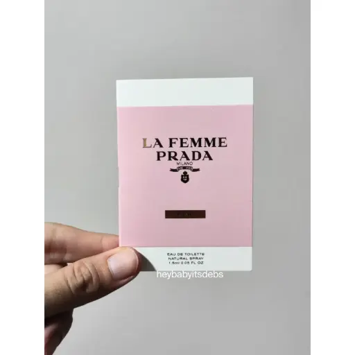 Prada La Femme Leau EDT Sample Perfume - 1.5ml