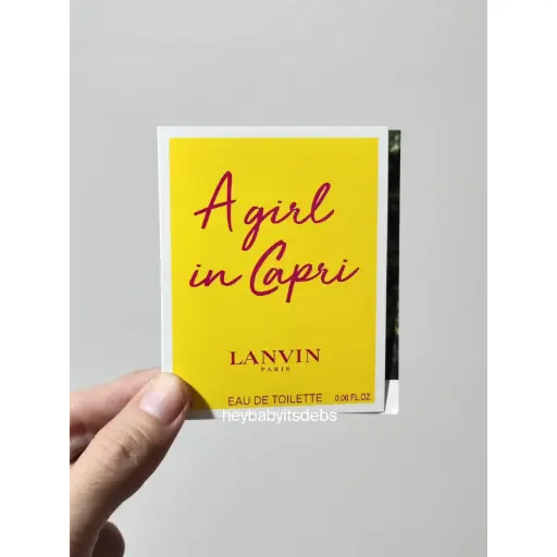 Lanvin A Girl in Capri Sample Perfume - 1.5ml