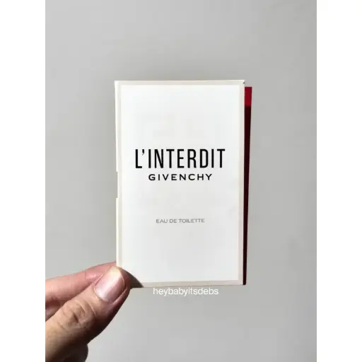 Givenchy L'interdit EDT Sample Perfume - 1ml