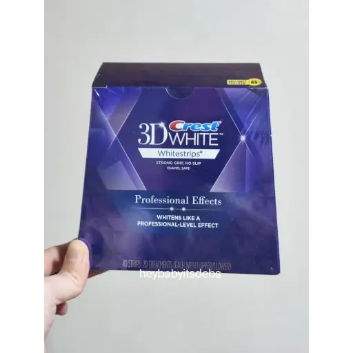 Crest 3d White Teeth Whitening (1 box)