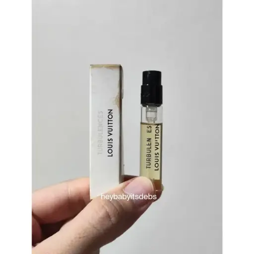 Louis Vuitton Turbulences Sample Perfume - 2ml (flawed box/vial)