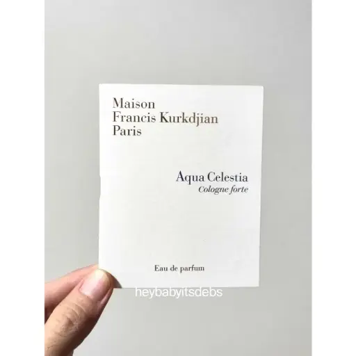 MFK Acqua Celestia Forte Sample Perfume - 2ml