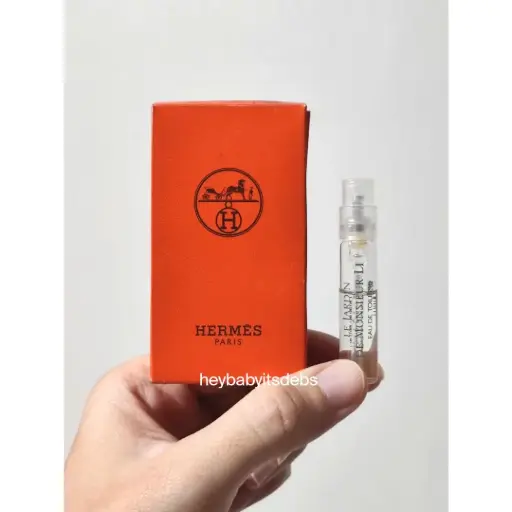 Hermes Le Jardin de Monsieur Li Sample Perfume - 1.5ml (Orange Box)