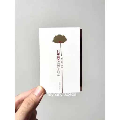 Kenzo Flower L' Elixir Sample Perfume - 1ml